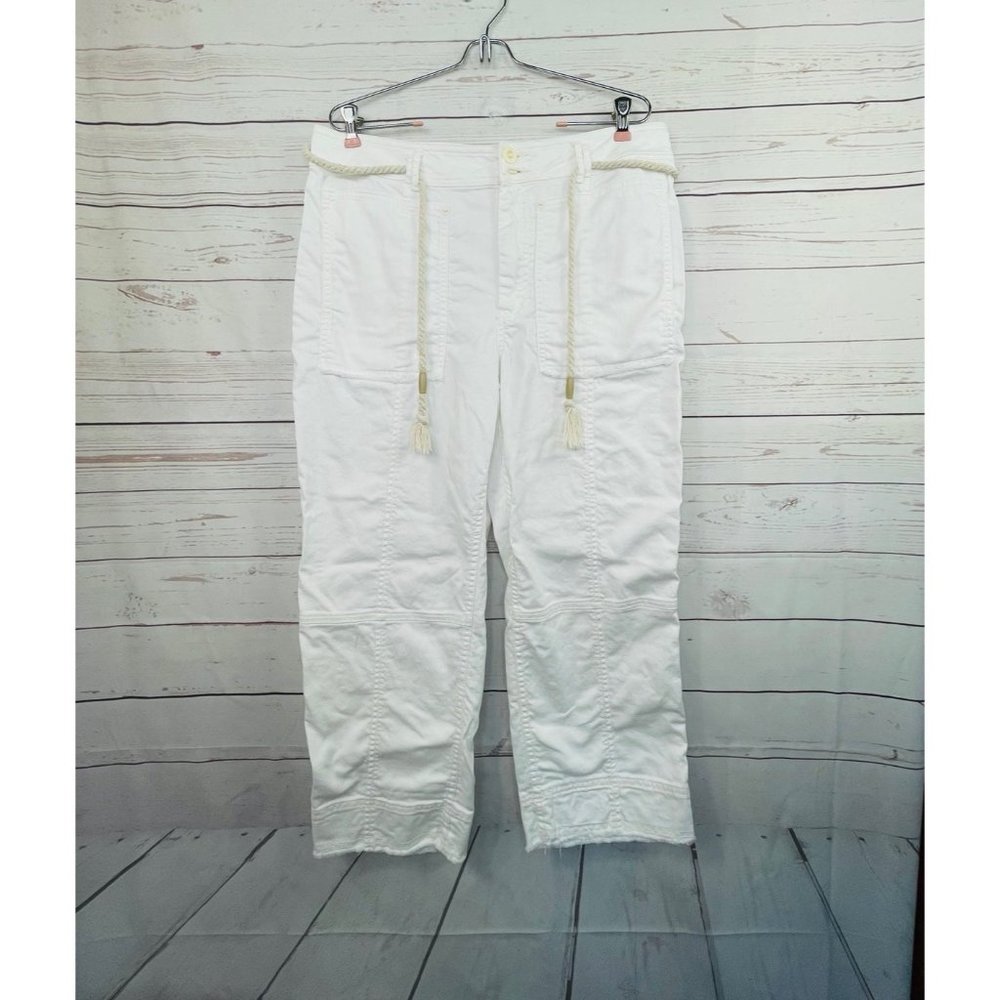 Anthropologie Raw Hem Pants 32